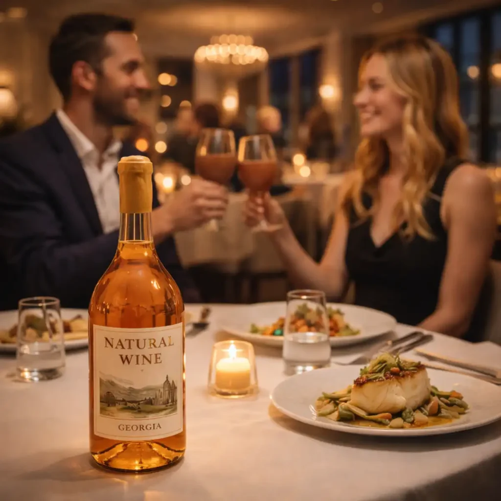 Georgian natural wine