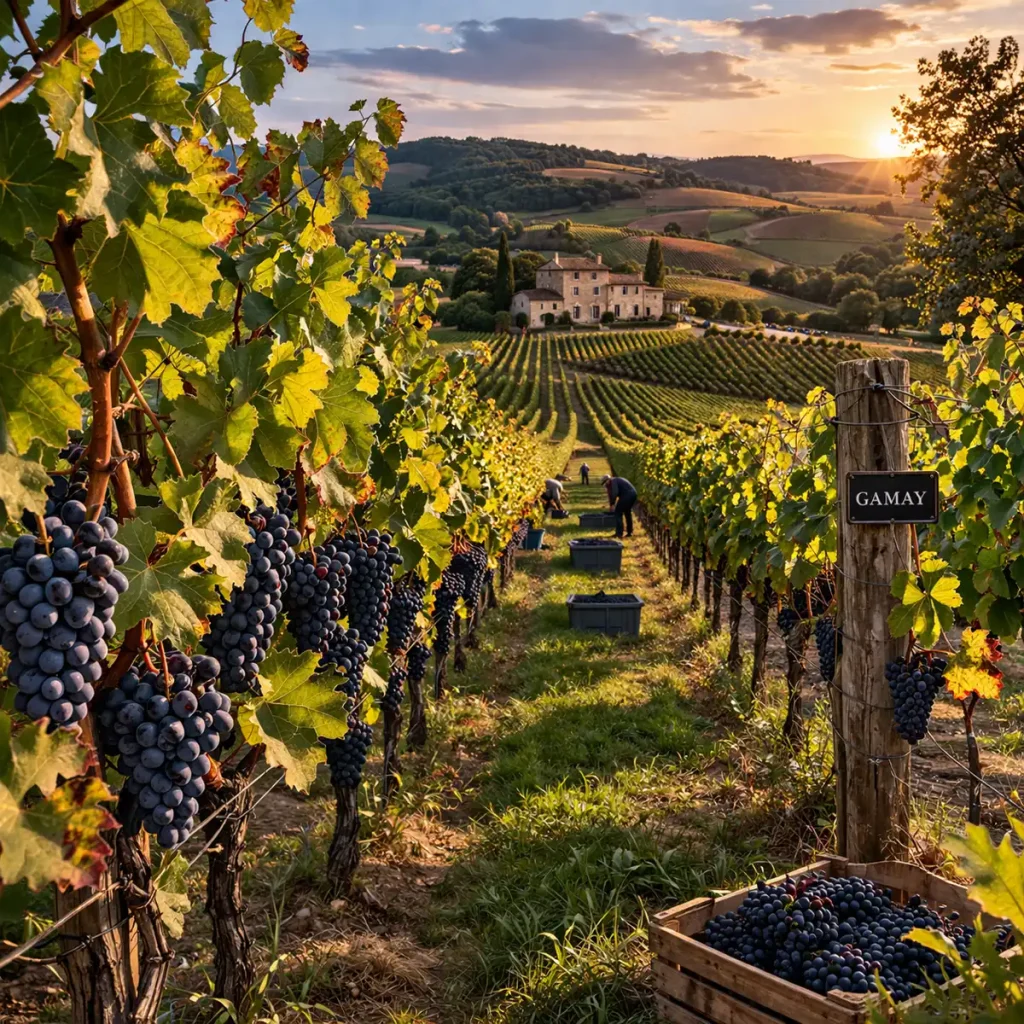 Gamay natural wine